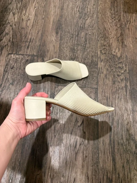 NIB Everlane The Glove ReKnit Mule - Bone - Picture 3 of 7